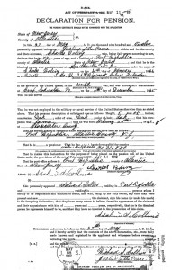 Charles Boling's Pension Application, May 27, 1912.