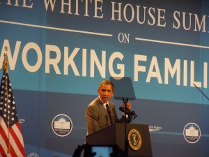 President Obama addressing the White House Summit 6-23-2014v2