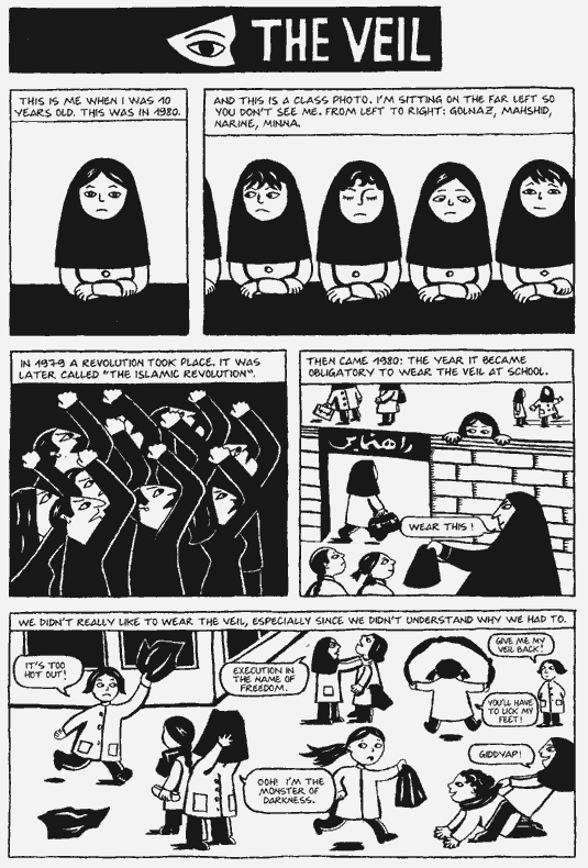 The Veil in Persepolis | The Stockton Postcolonial Studies Project