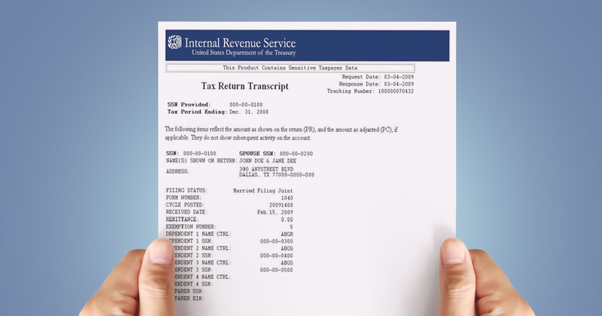 How To Cancel A Tax Return Transcript Tax Walls